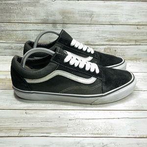 Vans Old Skool Women's Sz 10.5 Men's Size 9 Black White Low Skate Sneaker Shoes